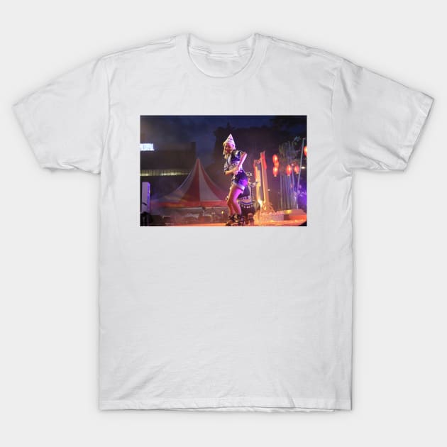 Young Asian girl dance performer on stage 1 T-Shirt by kall3bu